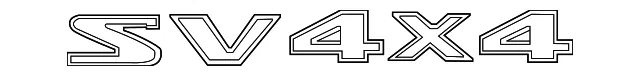 Tailgate Emblem - Nissan (93495-9BU2A)