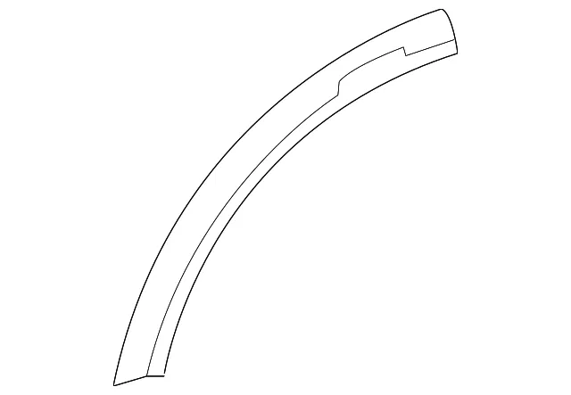Wheel Opening Molding - Driver's Side (LH) - Nissan (93829-1A40A)