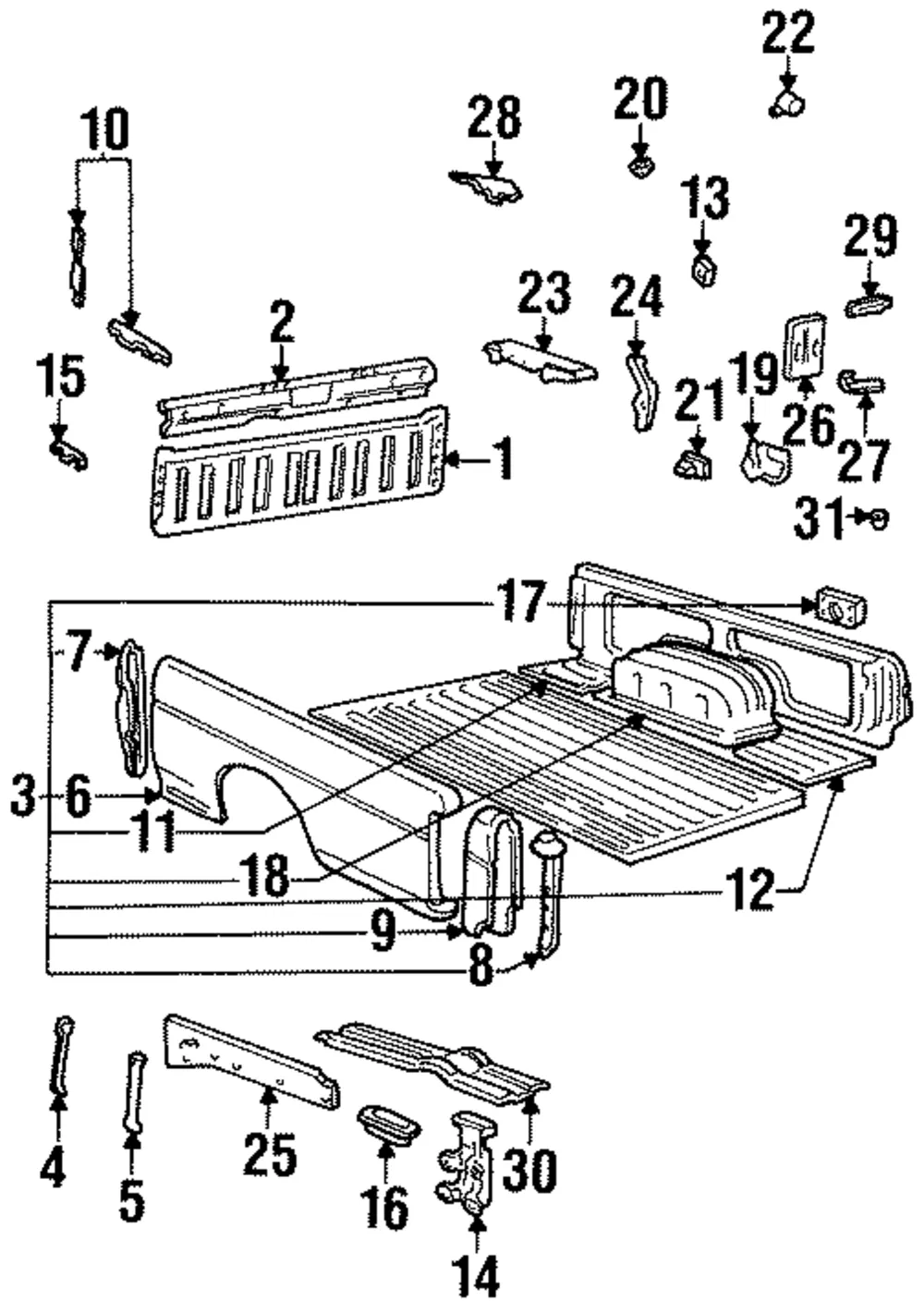 Handle - Nissan (93934-01G00)
