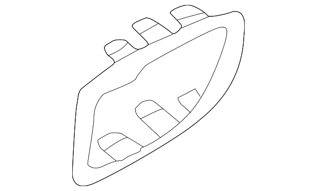 Handle, Inside Bezel - Passenger Side (RH) - Volvo (9417572)