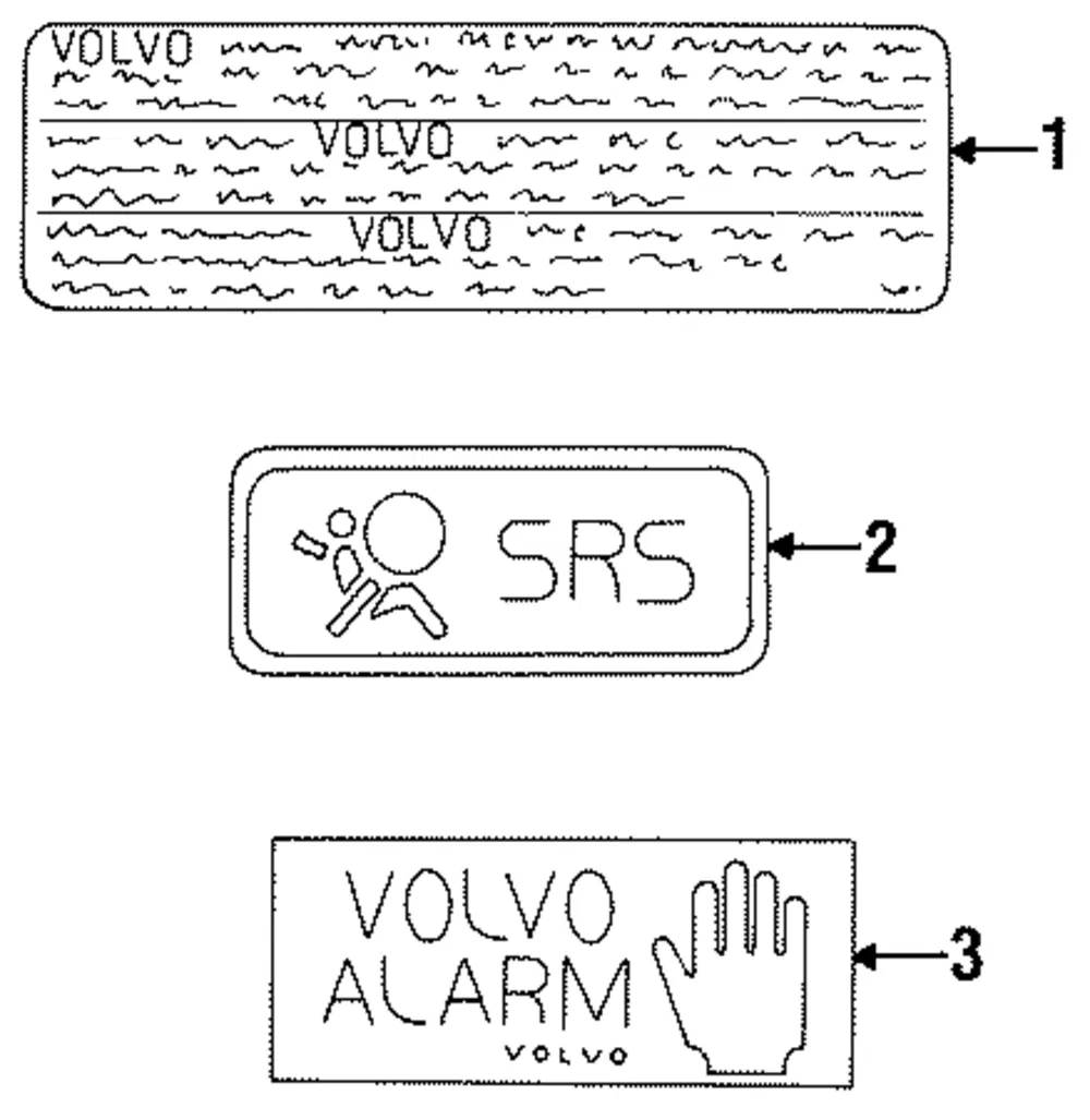 Engine Decal - Volvo (9430438)