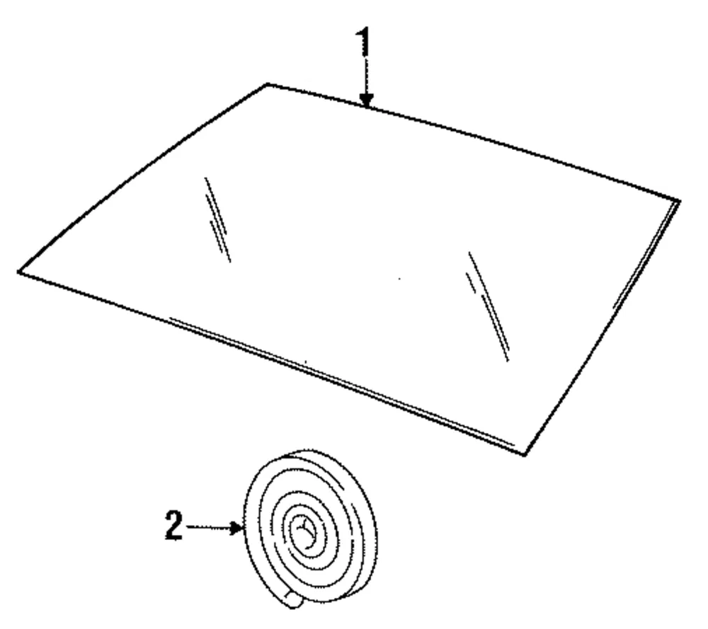 Windshield - Volvo (9447824)