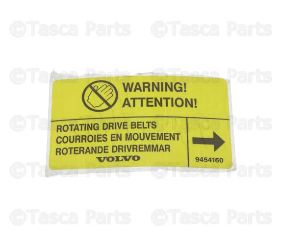 Caution Label - Volvo (9454160)