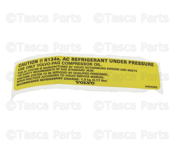 Caution Label - Volvo (9454292)