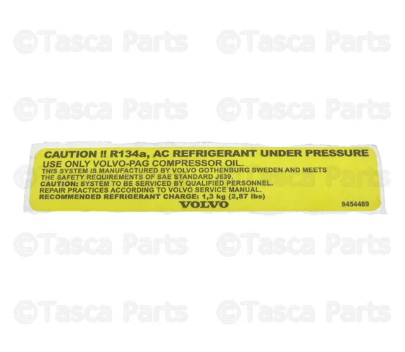 Caution Label - Volvo (9454489)