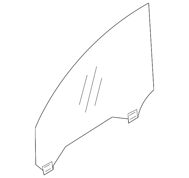 Door Glass - Passenger Side (RH) - Volvo (9466377)