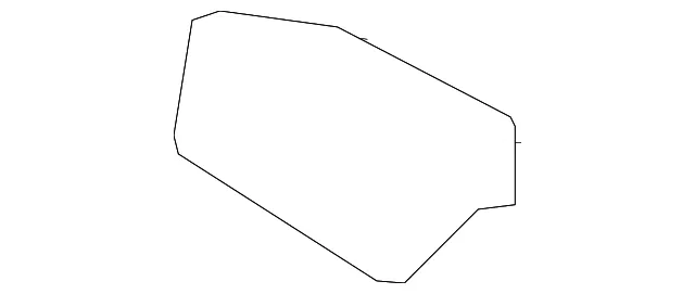 Folding Seat Latch Release Handle Bezel - Volvo (9475518)
