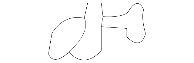 Release Handle - Kia (95720-4D101)
