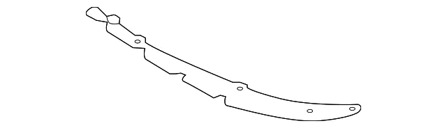 Lower Deflector - Passenger Side (RH) - Nissan (96012-9PF0A)