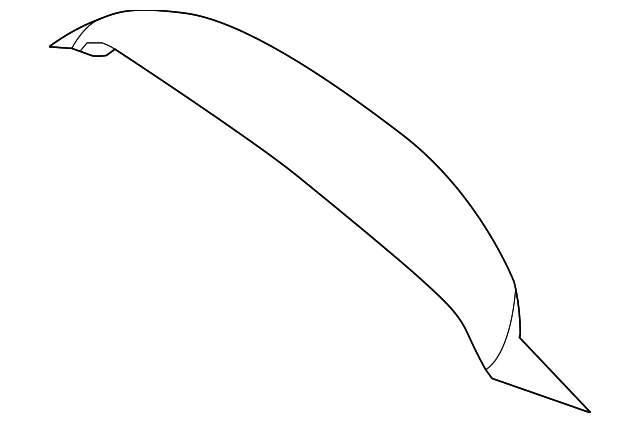 Rear Air Spoiler Assembly - Nissan (96030-3KA0E)