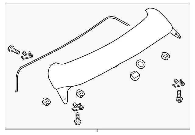 Spoiler - Nissan (96030-6MA0A)