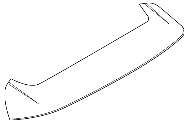 Rear Air Spoiler Assembly - Nissan (96030-7LG0H)