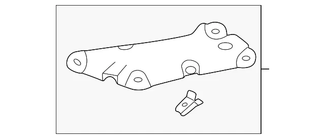 Spoiler Bracket - Nissan (96033-6GR0B)