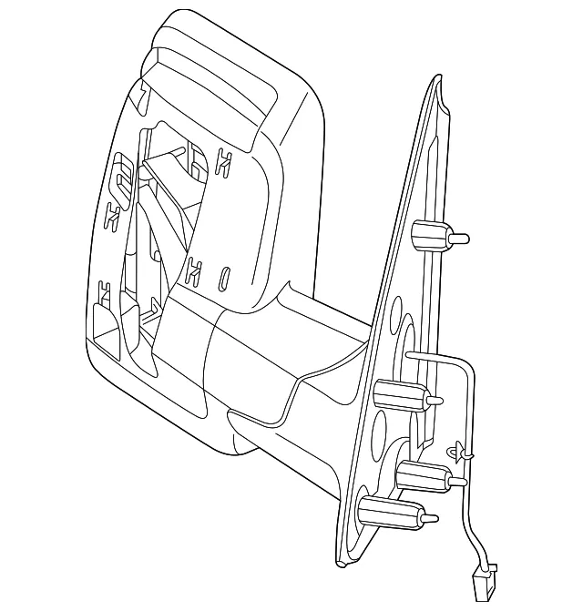 Door Mirror - Nissan (96302-1PA6E)