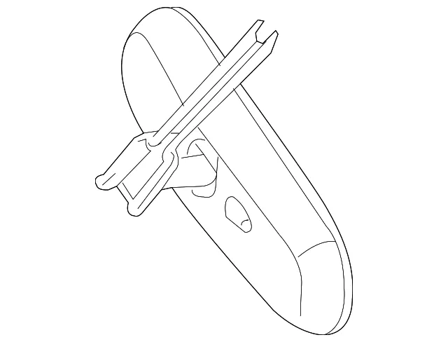 Interior Rear View Mirror - Nissan (96321-9BU0A)