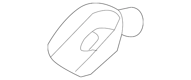Interior Rear View Mirror Cover - Nissan (96329-6FL0A)