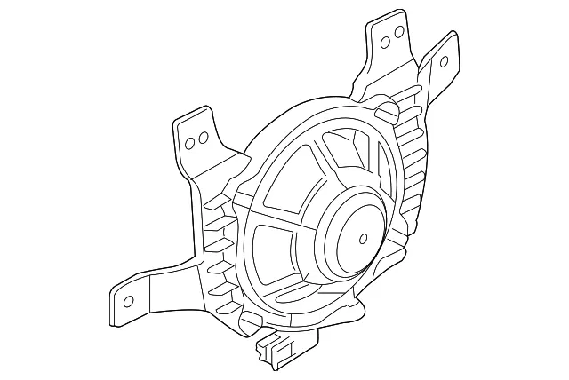 Quarter Panel Speaker - Passenger Side (RH) - Kia (96361-A7200)
