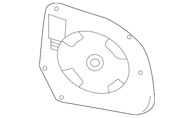 Mirror Glass - Nissan (96365-5SA0B)
