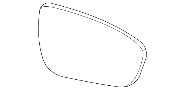 Mirror Glass - Nissan (96365-6RF0A)