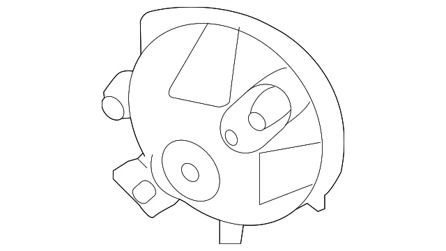 Mirror Motor - Passenger Side (RH) - Nissan (96367-6CA0A)