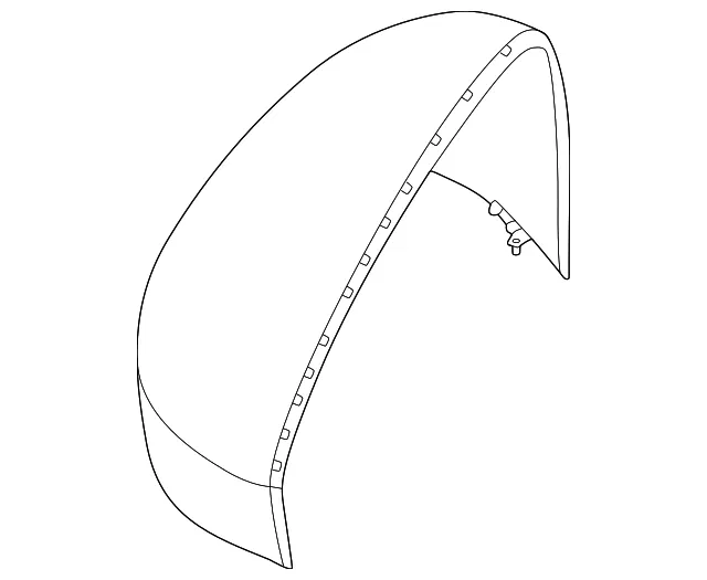 Mirror Cover - Nissan (96374-7LF1H)