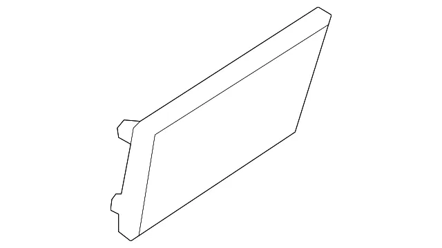 Speaker Grille - Passenger Side (RH) - Kia (96394-3T002)