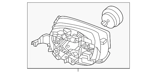 Mirror Housing - Nissan (963B1-7KP0A)