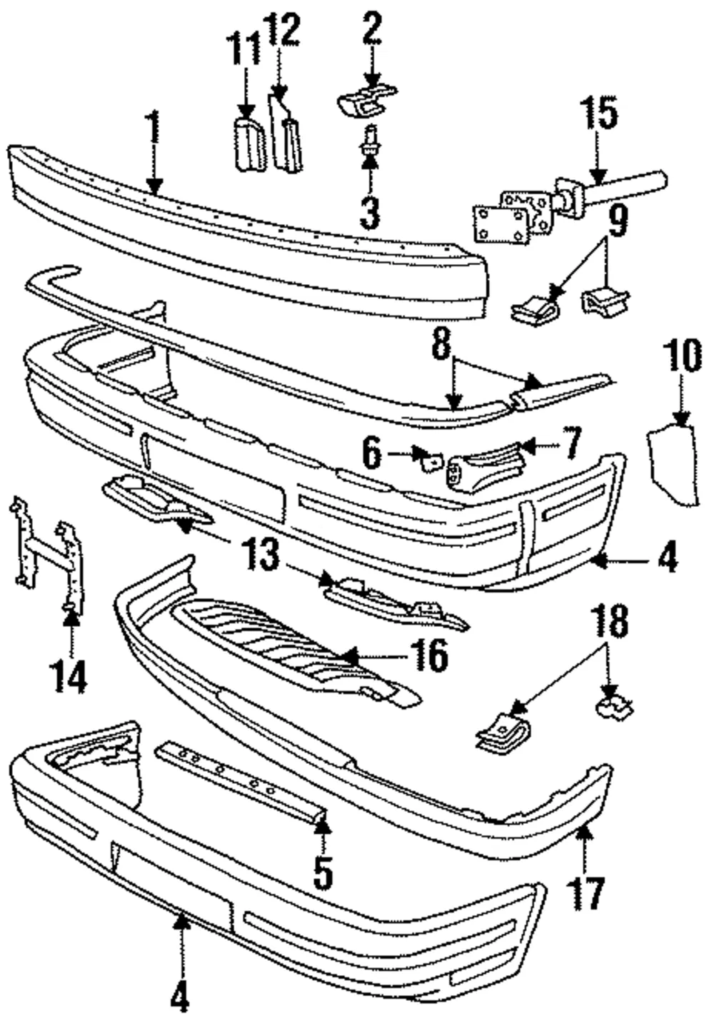 Spoiler Clip - Volvo (968798)