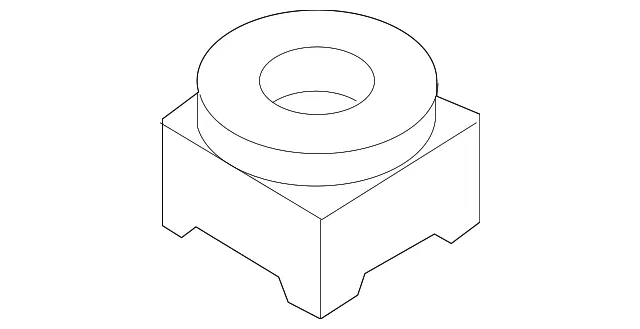 Apron/Rail Assembly Nut - Volvo (973103)