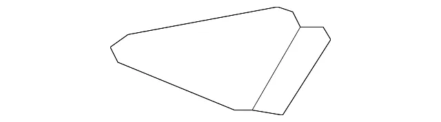 Defroster Grille - Driver's Side (LH) - Kia (97383-2J00012)