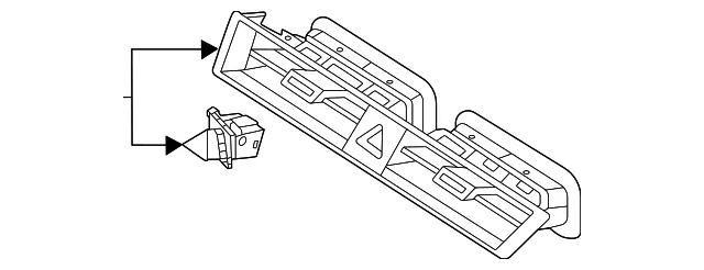 Air Vent Grille - Kia (97410-AT000SA1)