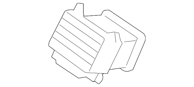 Vent Grille - Passenger Side (RH) - Kia (97440-2F100)