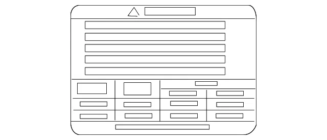 AC Label - Kia (97699-2J100)