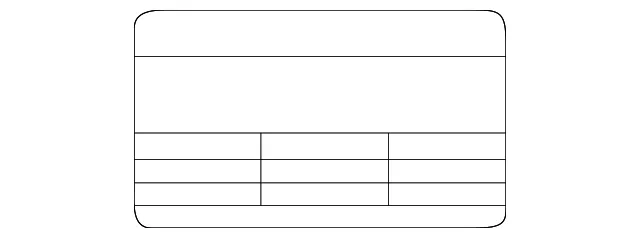 AC Label - Kia (97699-H9100)