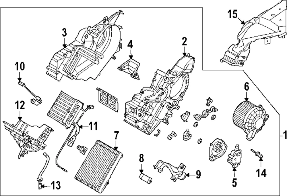 Door Assembly - Kia (97915-DO000)