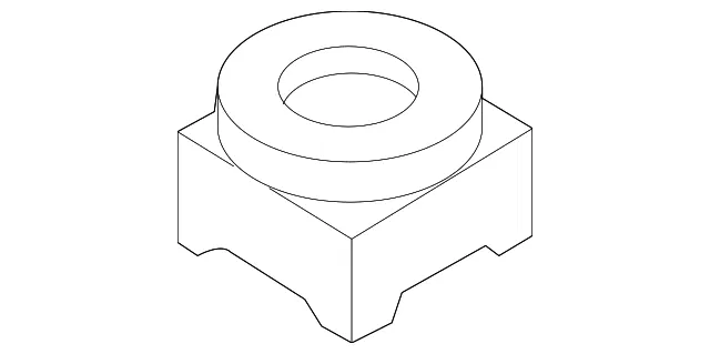 Door Interior Trim Panel Nut - Volvo (981914)