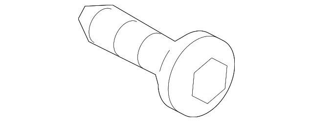 Windshield Pillar Trim Screw - Volvo (985026)