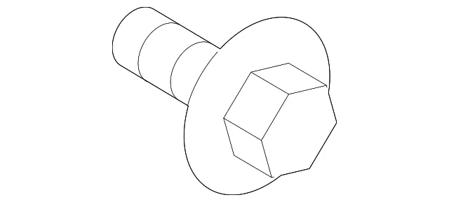 Splash Shield Screw - Volvo (985203)