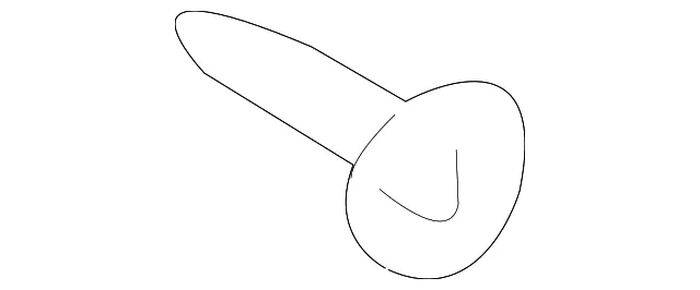 Interior Door Handle Screw - Volvo (986123)
