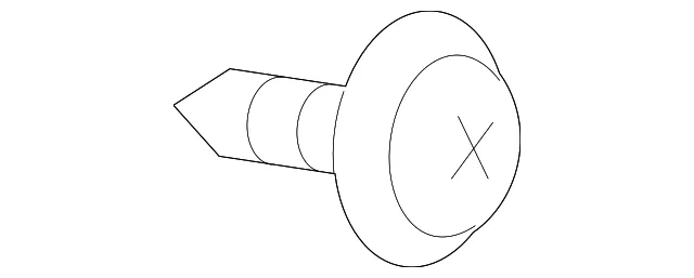 Fixed Glass Screw - Volvo (986257)