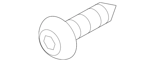 Lift-Gate Latch Screw - Volvo (986276)