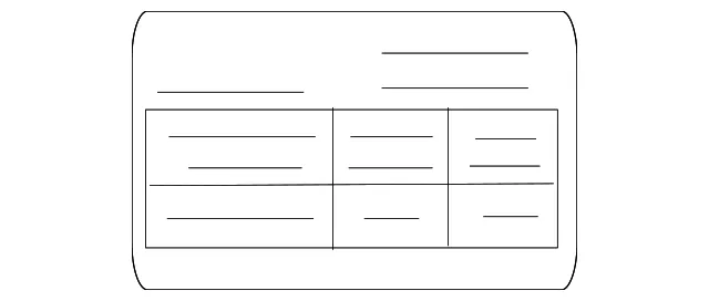 Tire Information Label - Nissan (99090-3WC0A)