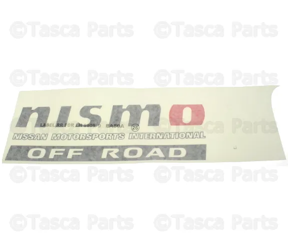 Decal - Driver's Side (LH) - Nissan (99099-EA80A)