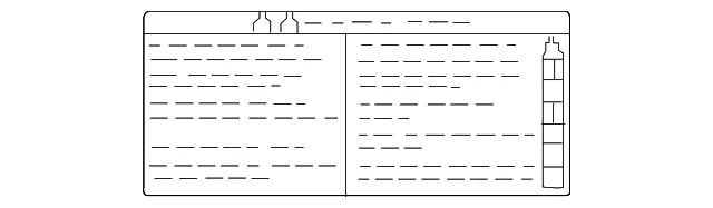 Hybrid High Voltage Information Label - Nissan (993B2-3NA0B)