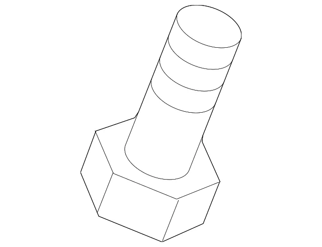 Hinge Bolt - Mazda (997220616)