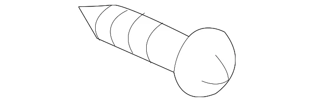 Speaker Grille Screw - Mazda (997350412b)