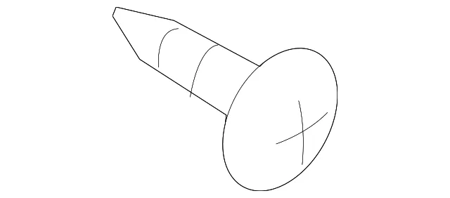 Pull Handle Bolt - Mazda (997350620b)