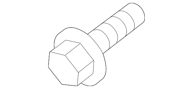 Door Panel Carrier Screw - Mazda (998450616)