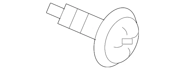 Door Latch Bolt - Mazda (998650525)