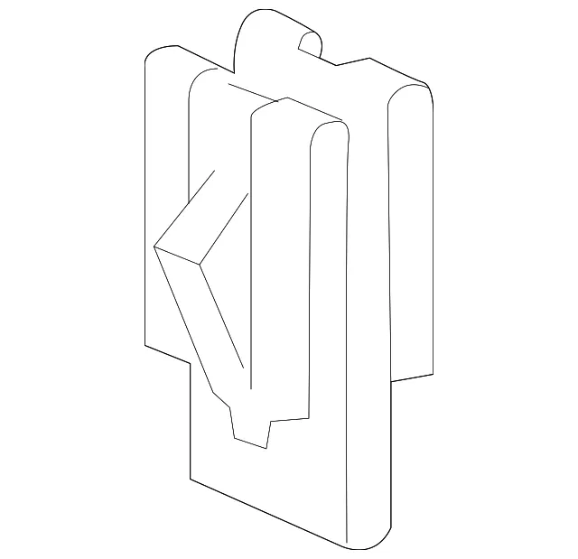 Body D-Pillar Trim Panel Clip - Volvo (999442)